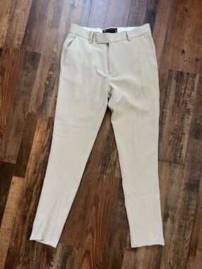 ASOS Men's Beige Tapered Dress Pants 31x30